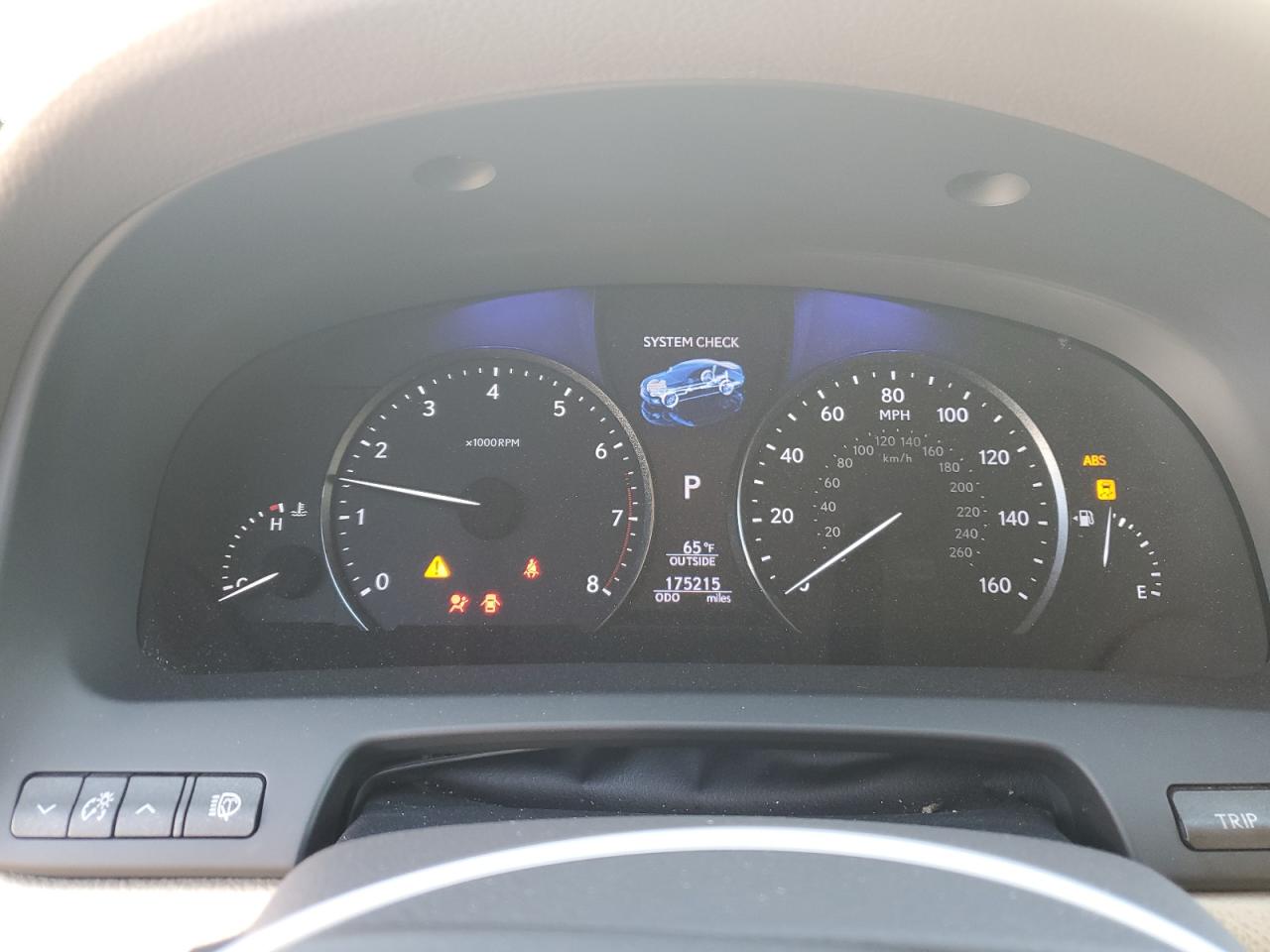 2014 Lexus LS VIN JTHBL5EF0E5127897 Copart auction photo, rear end damage thumbnail 9