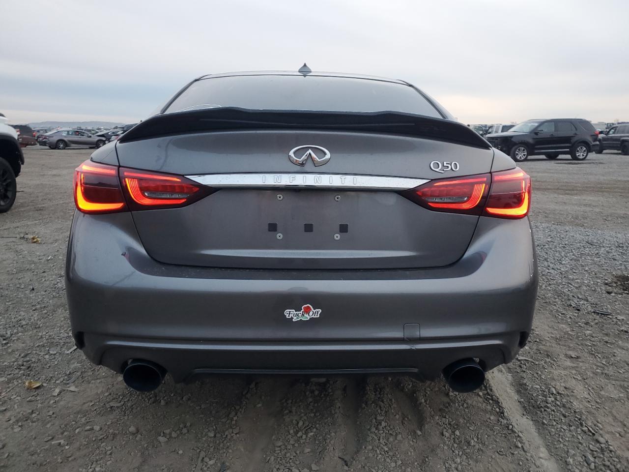 2021 Infiniti Q50 VIN JN1EV7AP8MM701463 Copart auction photo, front end damage thumbnail 6