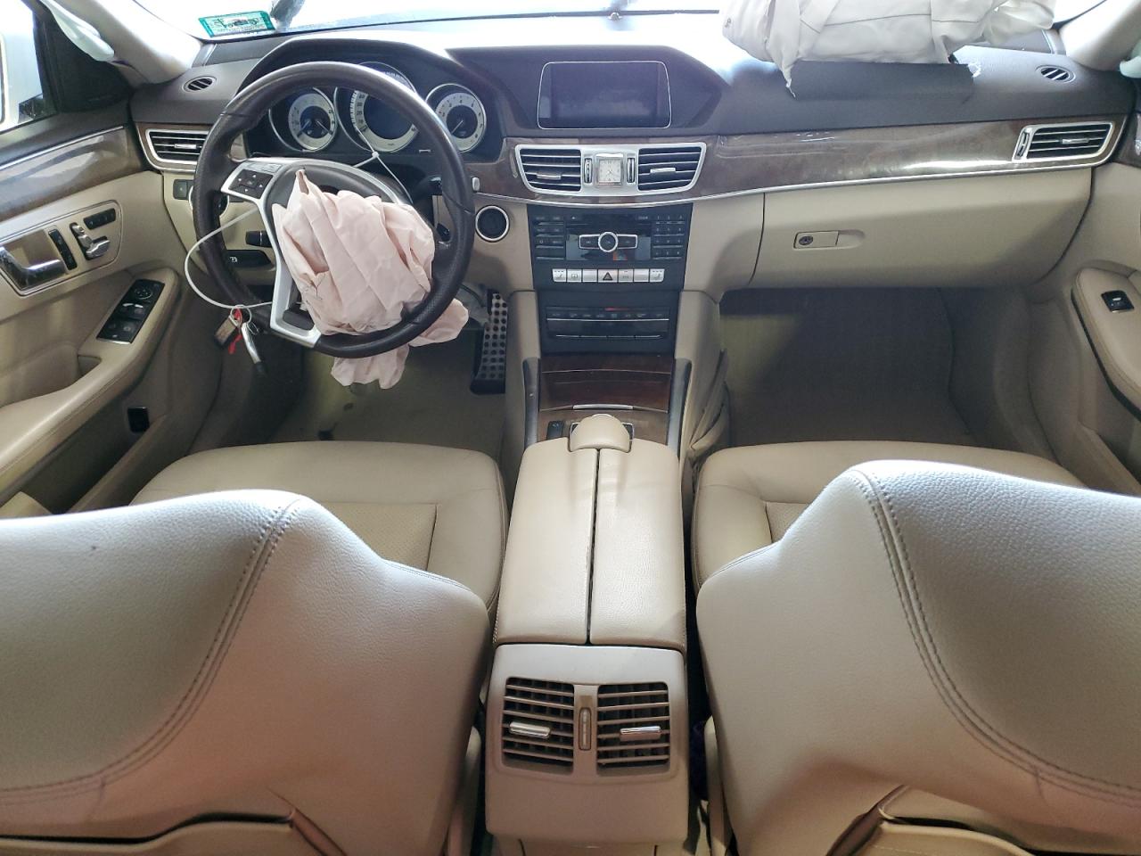 2014 Mercedes-Benz E-klasse VIN WDDHF8JB7EB001857 Copart auction photo, front end / rear end damage thumbnail 8