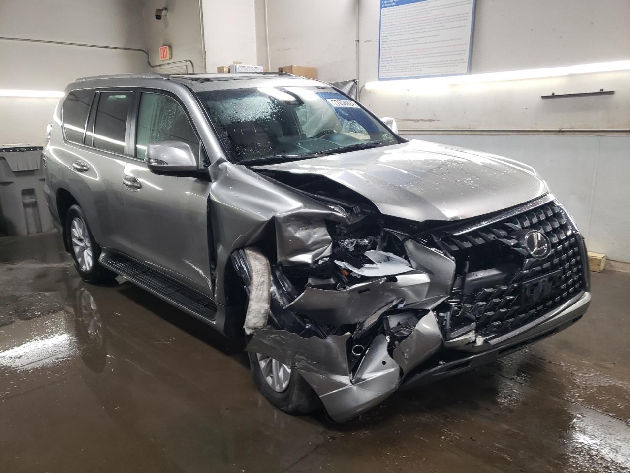 2022 Lexus GX VIN JTJAM7BX2N5325722 Copart auction photo, front end damage thumbnail 4
