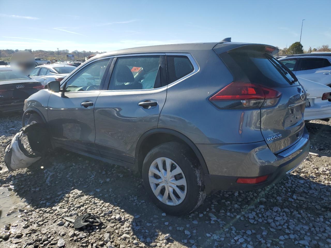 2018 Nissan Rogue VIN 5N1AT2MT3JC764285 Copart auction photo, front end / side damage thumbnail 2