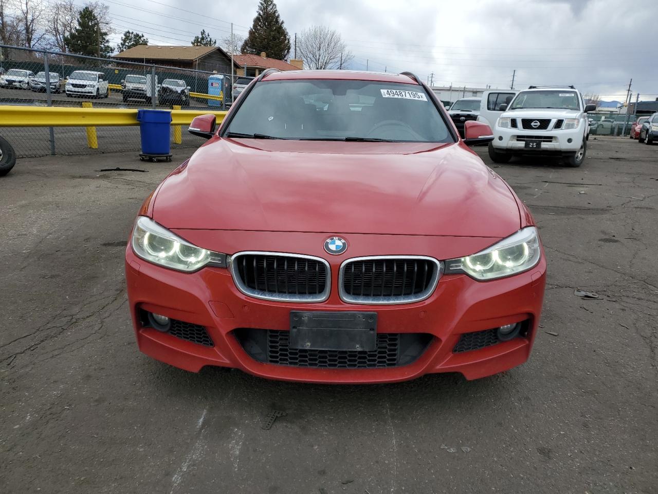 2014 BMW 3er VIN WBA3G7C57EKN37062 Copart auction photo, rear end damage thumbnail 5