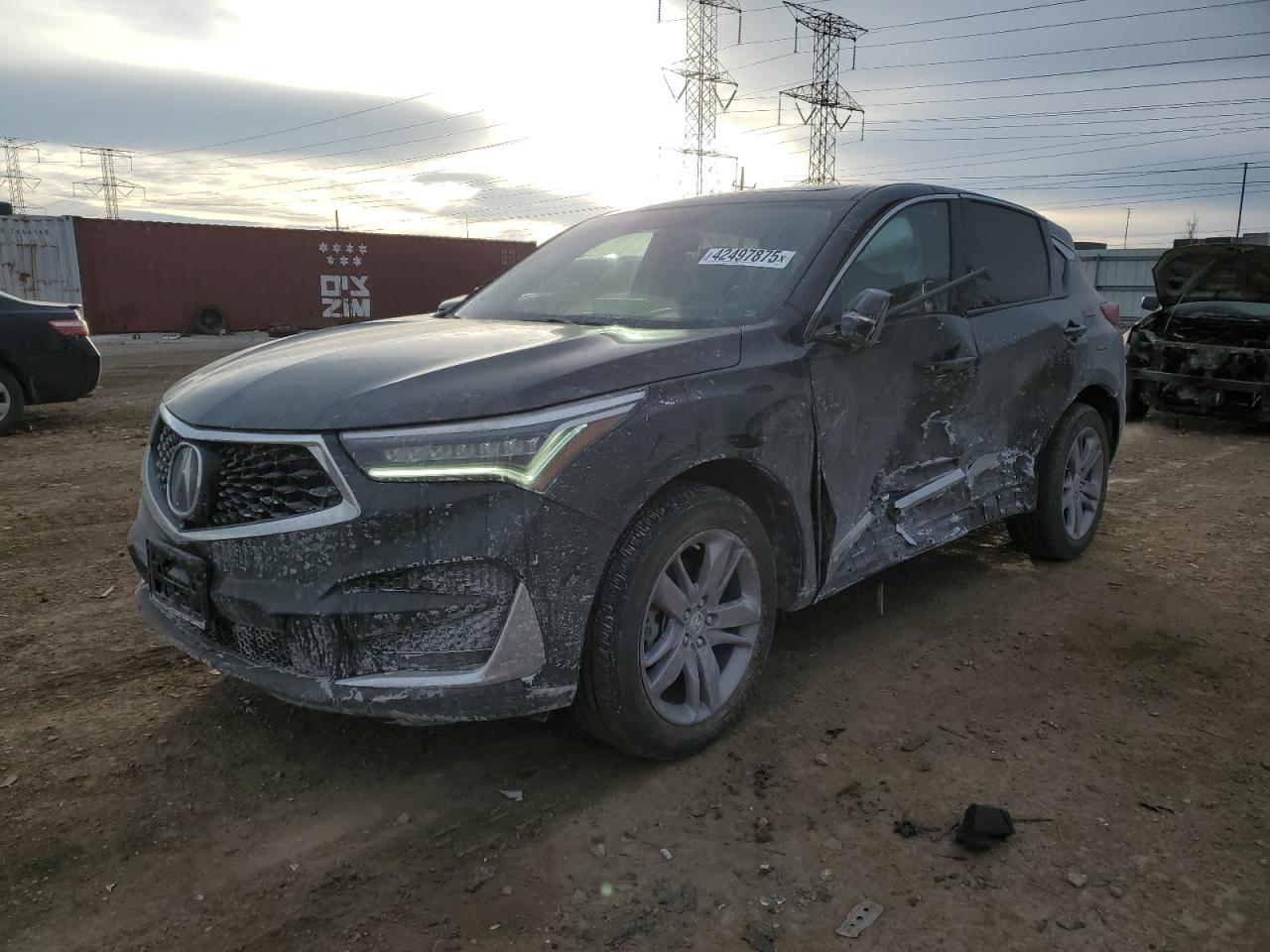 2021 Acura RDX VIN 5J8TC2H74ML009307