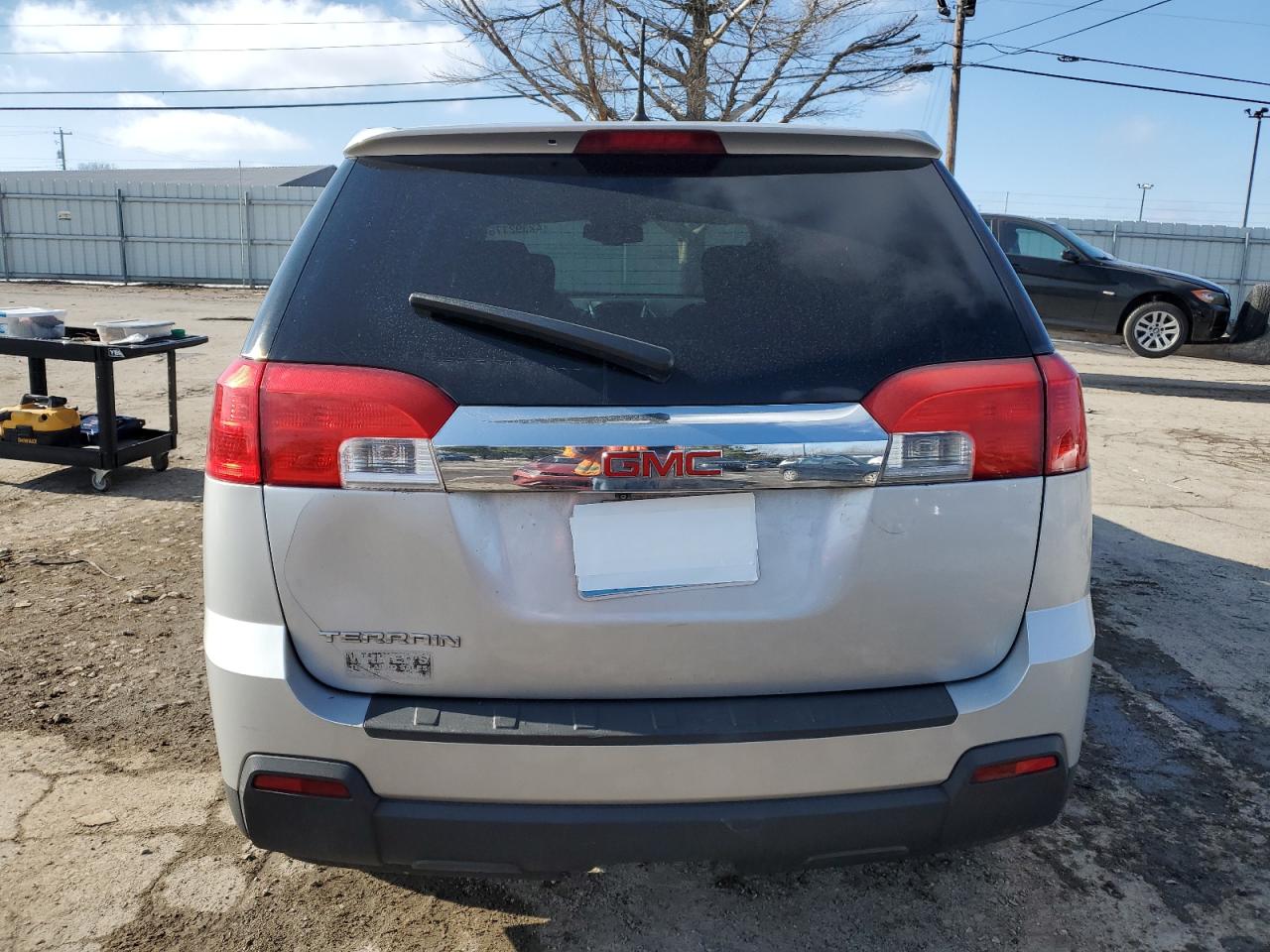 2013 GMC Terrain VIN 2GKALMEK4D6151986 Copart auction photo, front end / undercarriage damage thumbnail 6