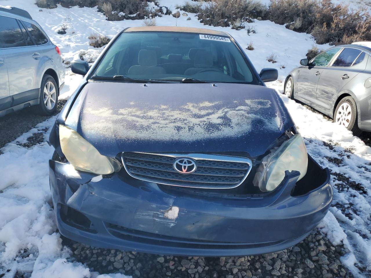 2007 Toyota Corolla VIN 1NXBR32EX7Z877831 Copart auction photo, front end damage thumbnail 5