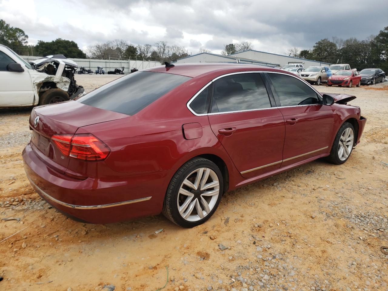 2016 Volkswagen Passat VIN 1VWCS7A30GC043767 Copart auction photo, front end damage thumbnail 3