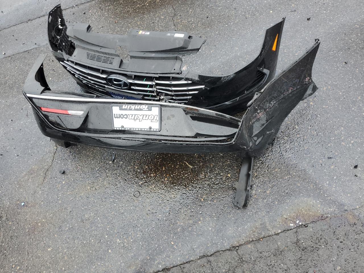 2022 Hyundai Sonata VIN KMHL34JJ4NA047869 Copart auction photo, front end / rear end damage thumbnail 12