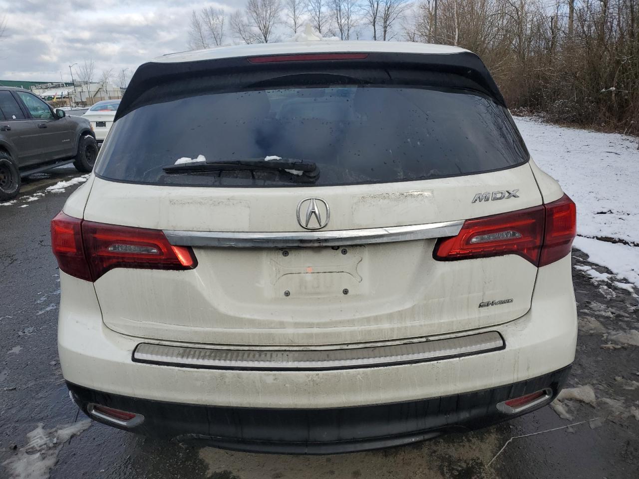 2016 Acura MDX VIN 5FRYD4H44GB052084 Copart auction photo, front end / mechanical damage thumbnail 6