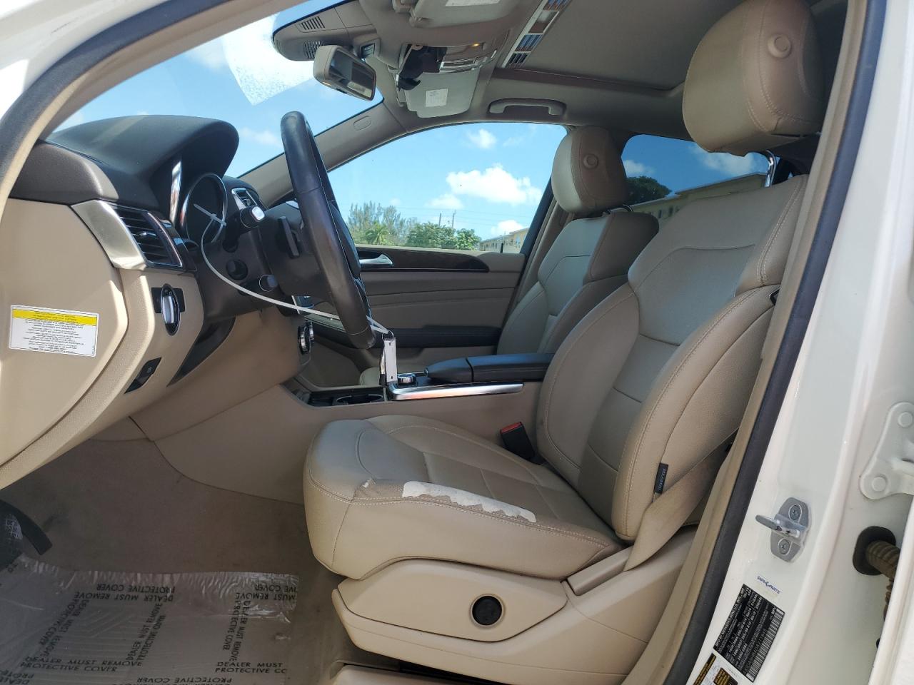 2013 Mercedes-Benz M-klasse VIN 4JGDA5HB4DA211845 Copart auction photo, front end damage thumbnail 7