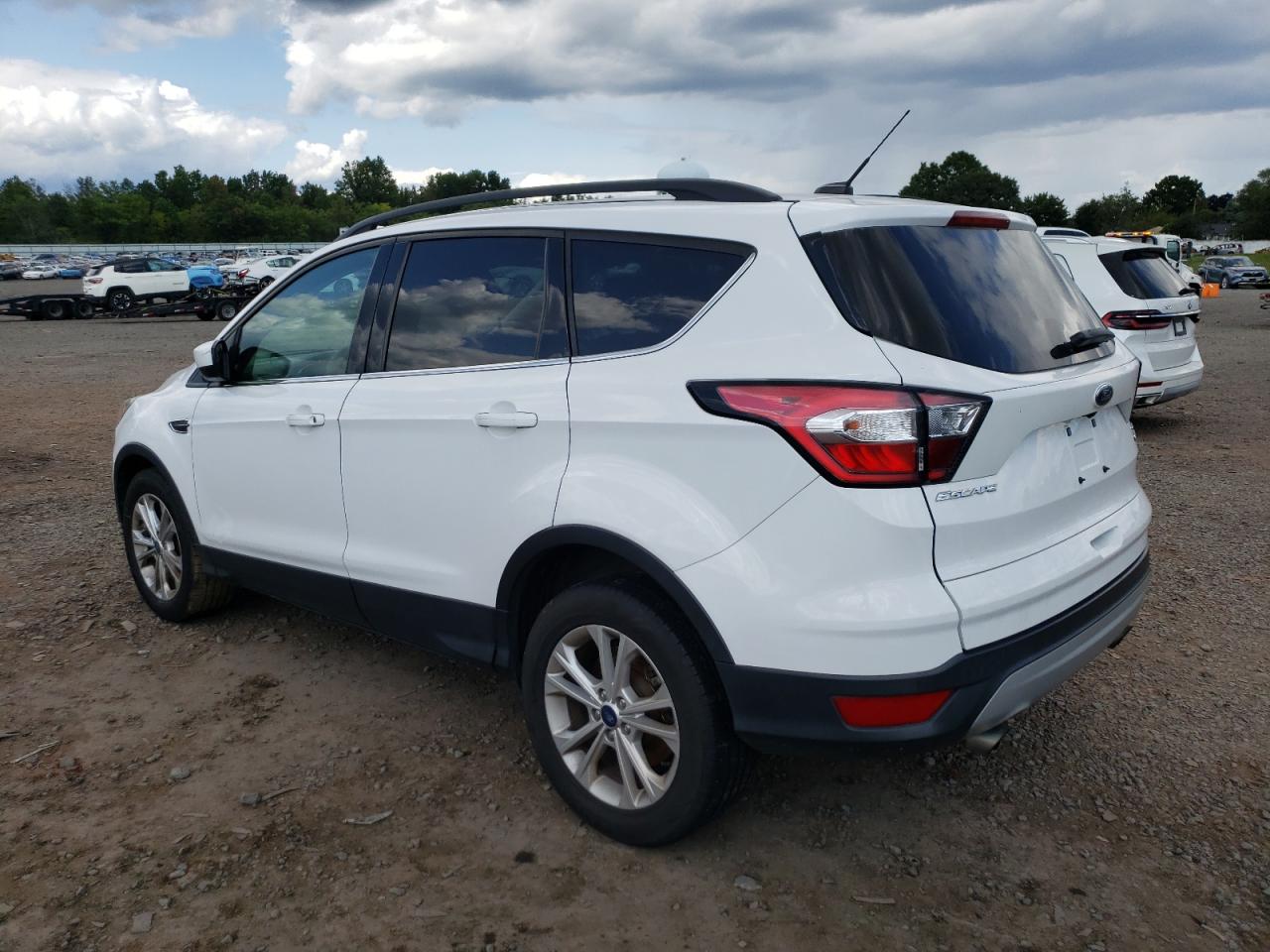 2018 Ford Escape VIN 1FMCU0GD8JUC10989 Copart auction photo, water/flood damage thumbnail 2