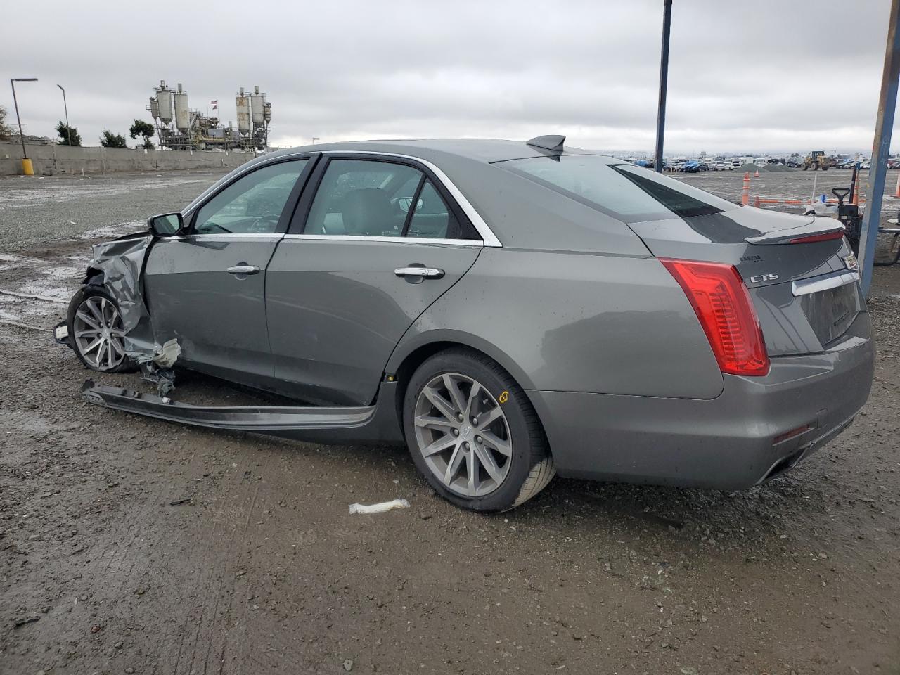 2016 Cadillac CTS VIN 1G6AR5SX6G0125003 Copart auction photo, front end / side damage thumbnail 2