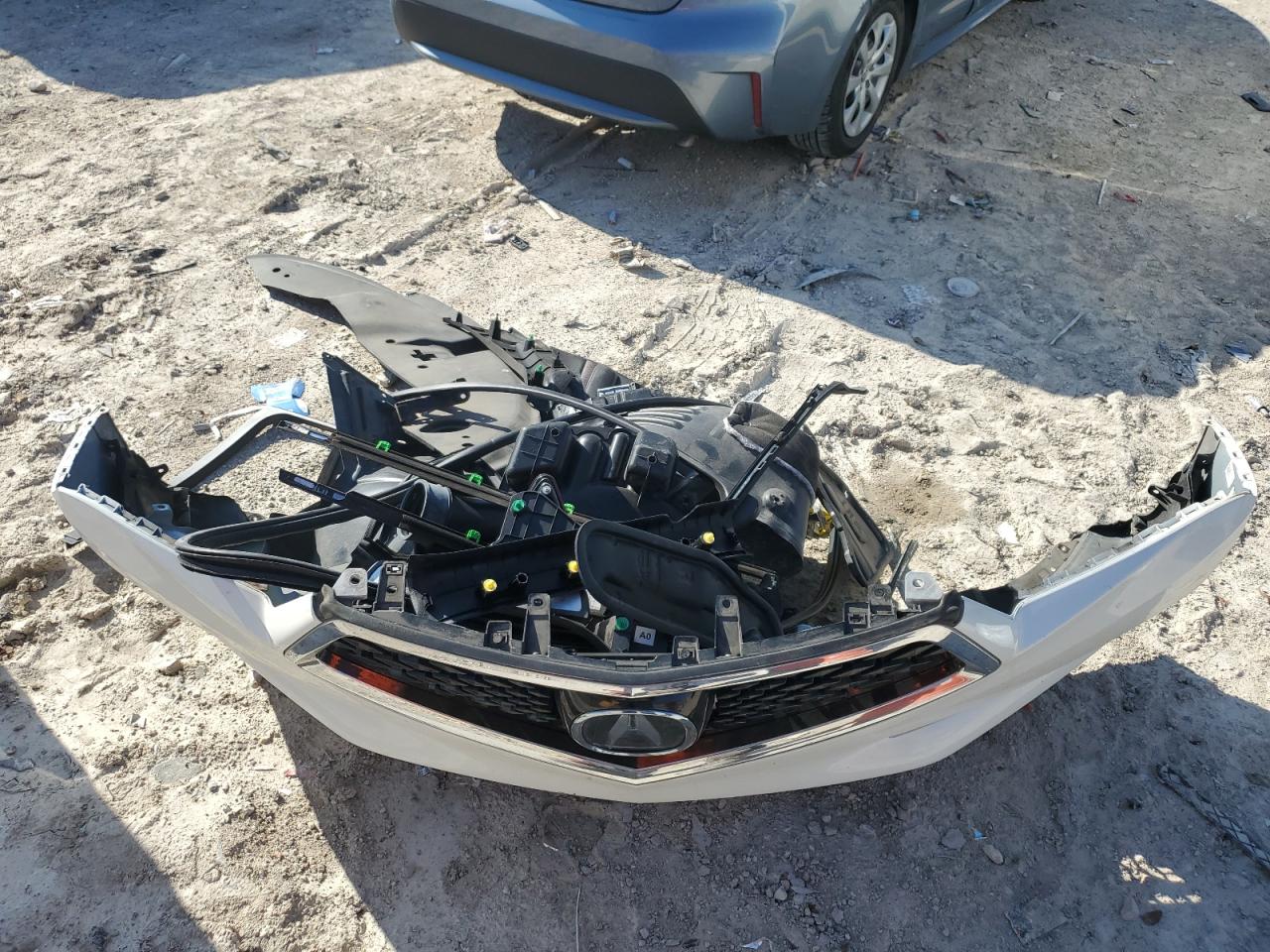 2019 Acura MDX VIN 5J8YD3H57KL009161 Copart auction photo, all over damage thumbnail 13