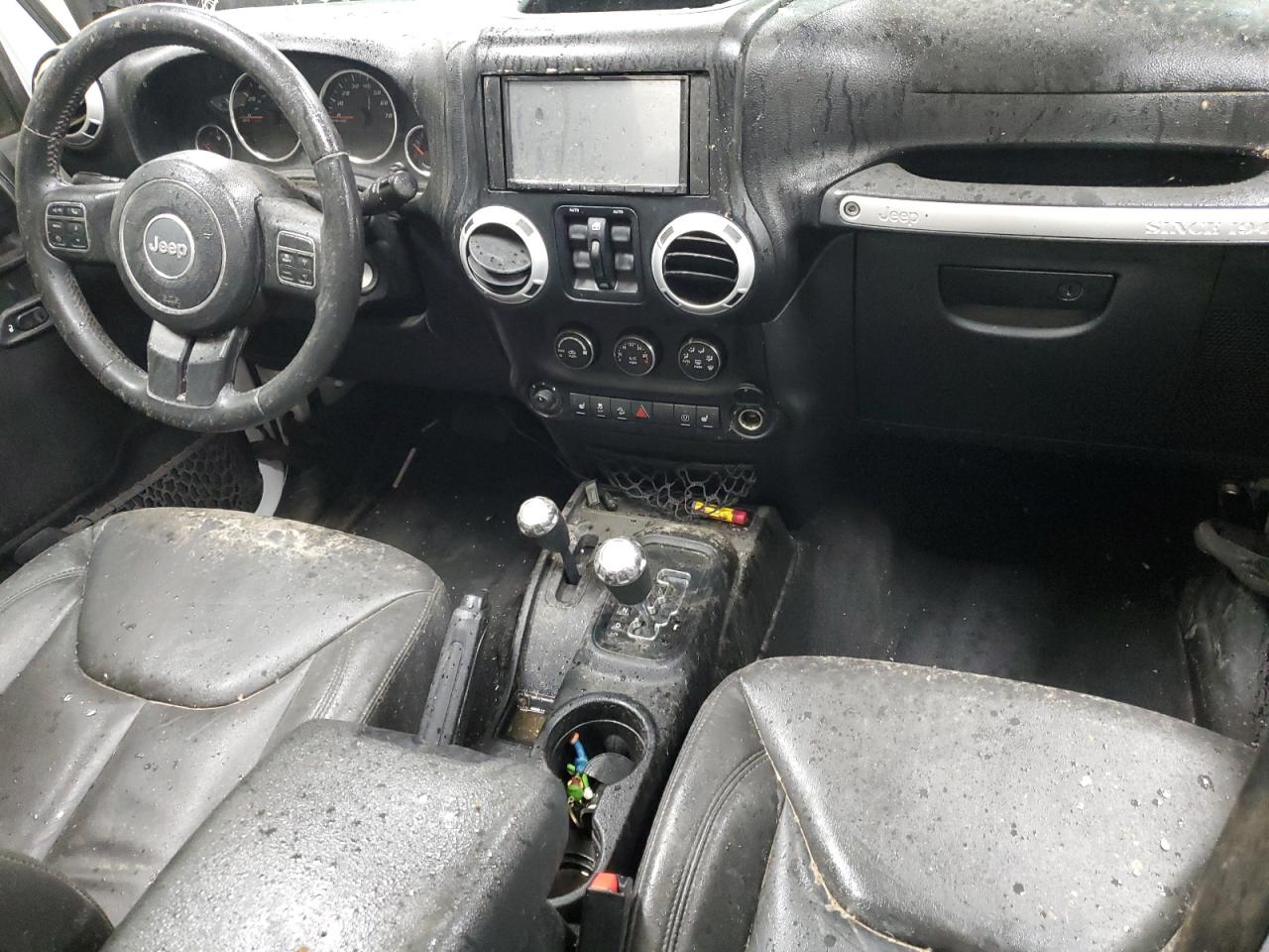 2014 Jeep Wrangler VIN 1C4BJWEG7EL173888 Copart auction photo, rollover damage thumbnail 8