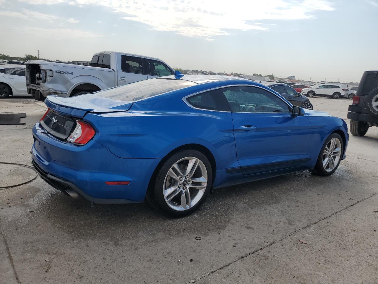 2020 Ford Mustang VIN 1FA6P8TH6L5175873 Copart auction photo, rear end damage thumbnail 3