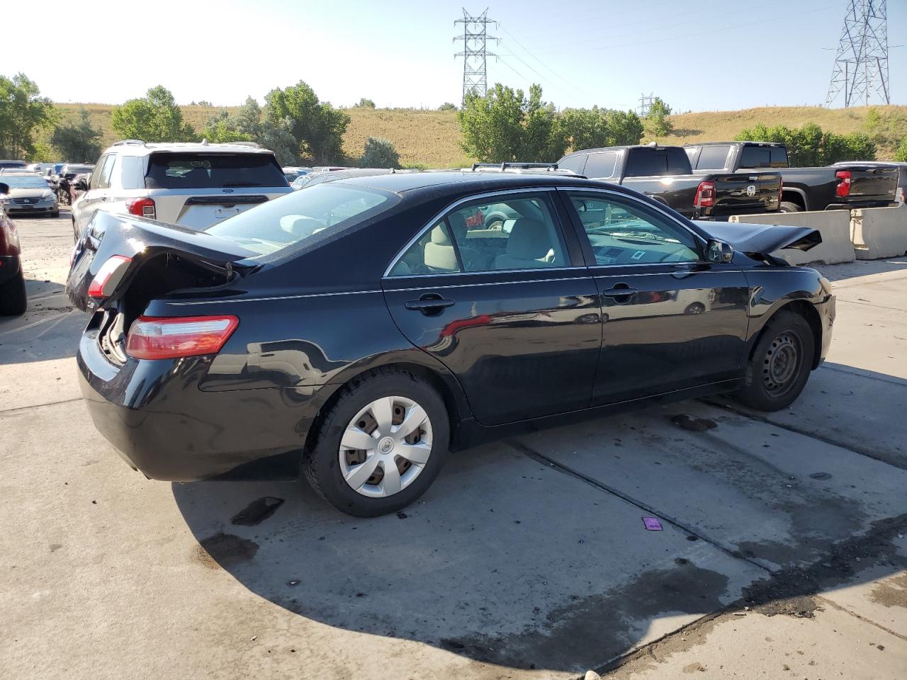 2009 Toyota Camry VIN 4T4BE46K29R064476 Copart auction photo, front end / rear end damage thumbnail 3
