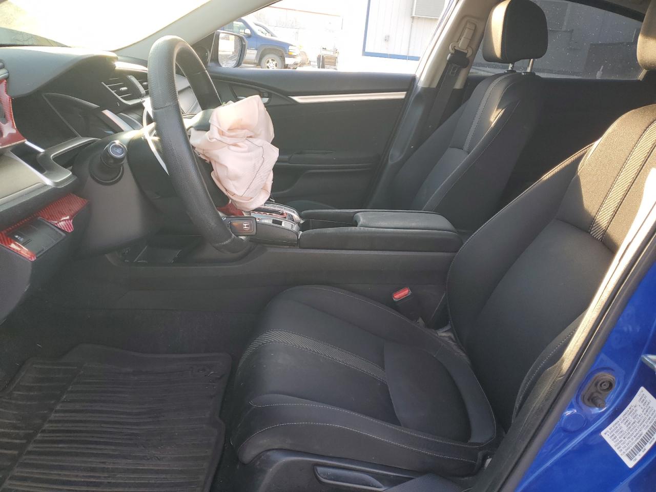 2017 Honda Civic VIN 2HGFC1F31HH636847 Copart auction photo, front end / undercarriage damage thumbnail 7