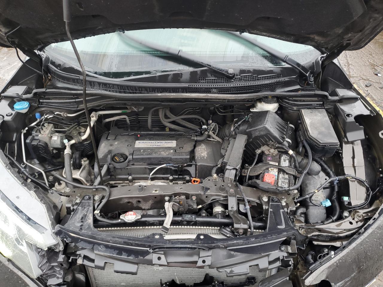 2015 Honda CR-V VIN 2HKRM4H77FH624765 Copart auction photo, front end damage thumbnail 12