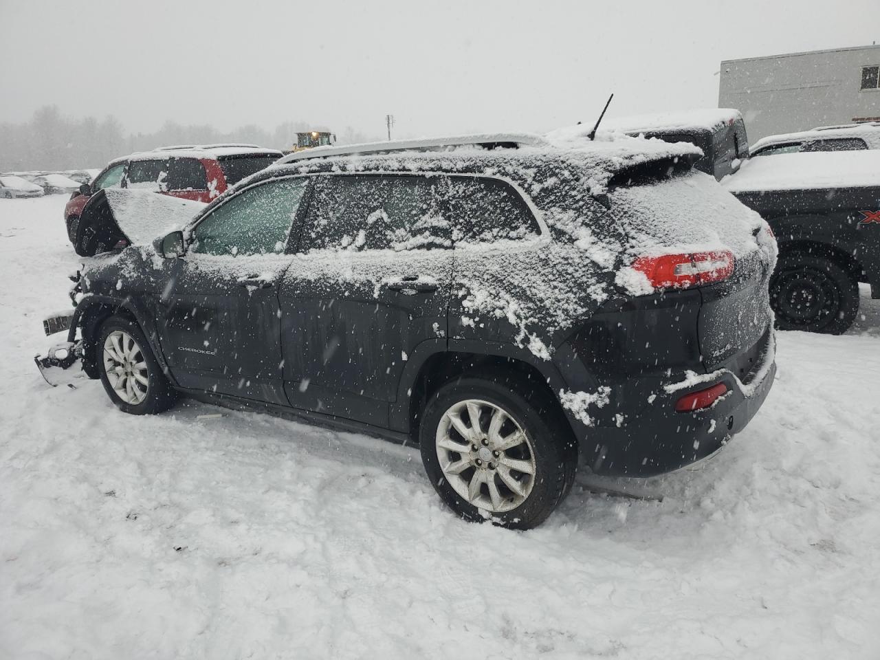 2015 Jeep Grand Cherokee VIN 1C4PJLDSXFW658584 Copart auction photo, frame damage / side damage thumbnail 2