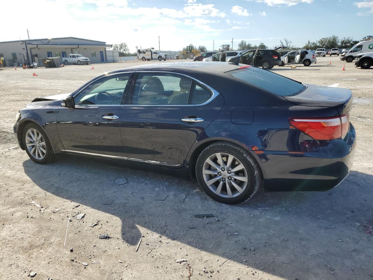 2011 Lexus LS VIN JTHDL5EF4B5003653 Copart auction photo, front end damage thumbnail 2