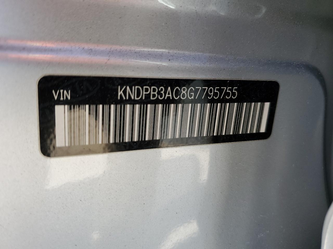 2016 KIA Sportage VIN KNDPB3AC8G7795755 Copart auction photo, rear end damage thumbnail 13