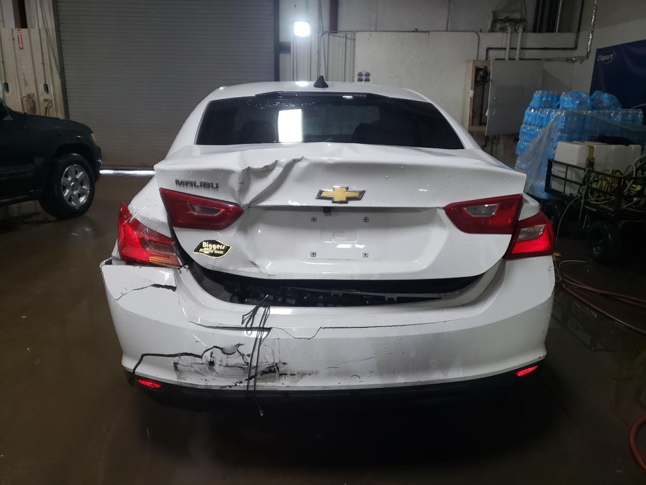 2018 Chevrolet Malibu VIN 1G1ZB5ST9JF161864 Copart auction photo, rear end / front end damage thumbnail 6