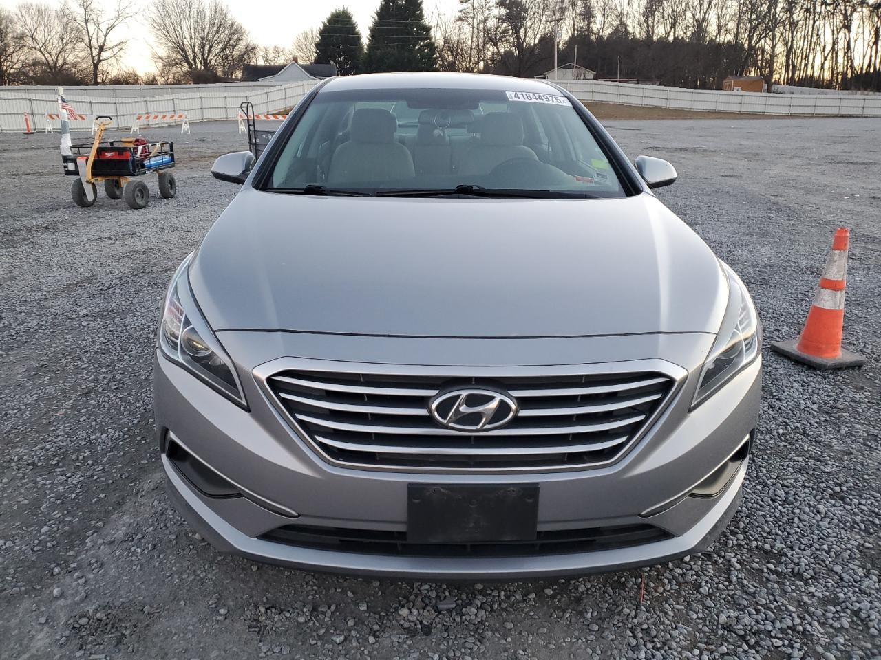 2016 Hyundai Sonata VIN 5NPE24AF2GH373208 Copart auction photo, rear end / side damage thumbnail 5