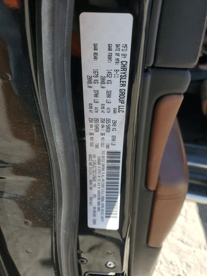 2012 Jeep Grand Cherokee VIN 1C4RJECT3CC125620 Copart auction photo, front end / minor dent/scratches damage thumbnail 13