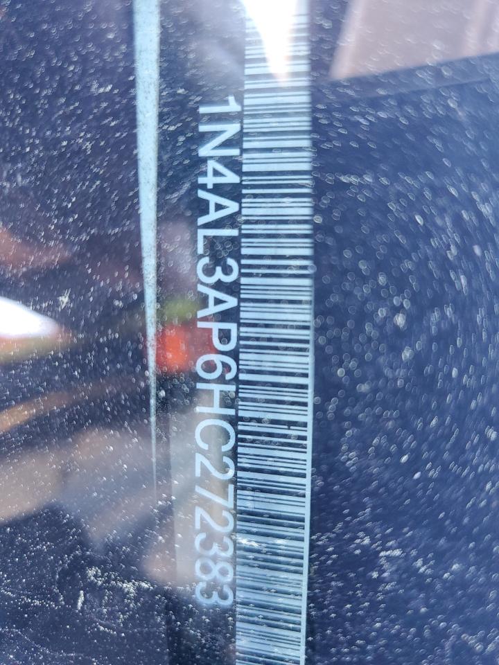 2017 Nissan Altima VIN 1N4AL3AP6HC272383 Copart auction photo, rear end / front end damage thumbnail 14