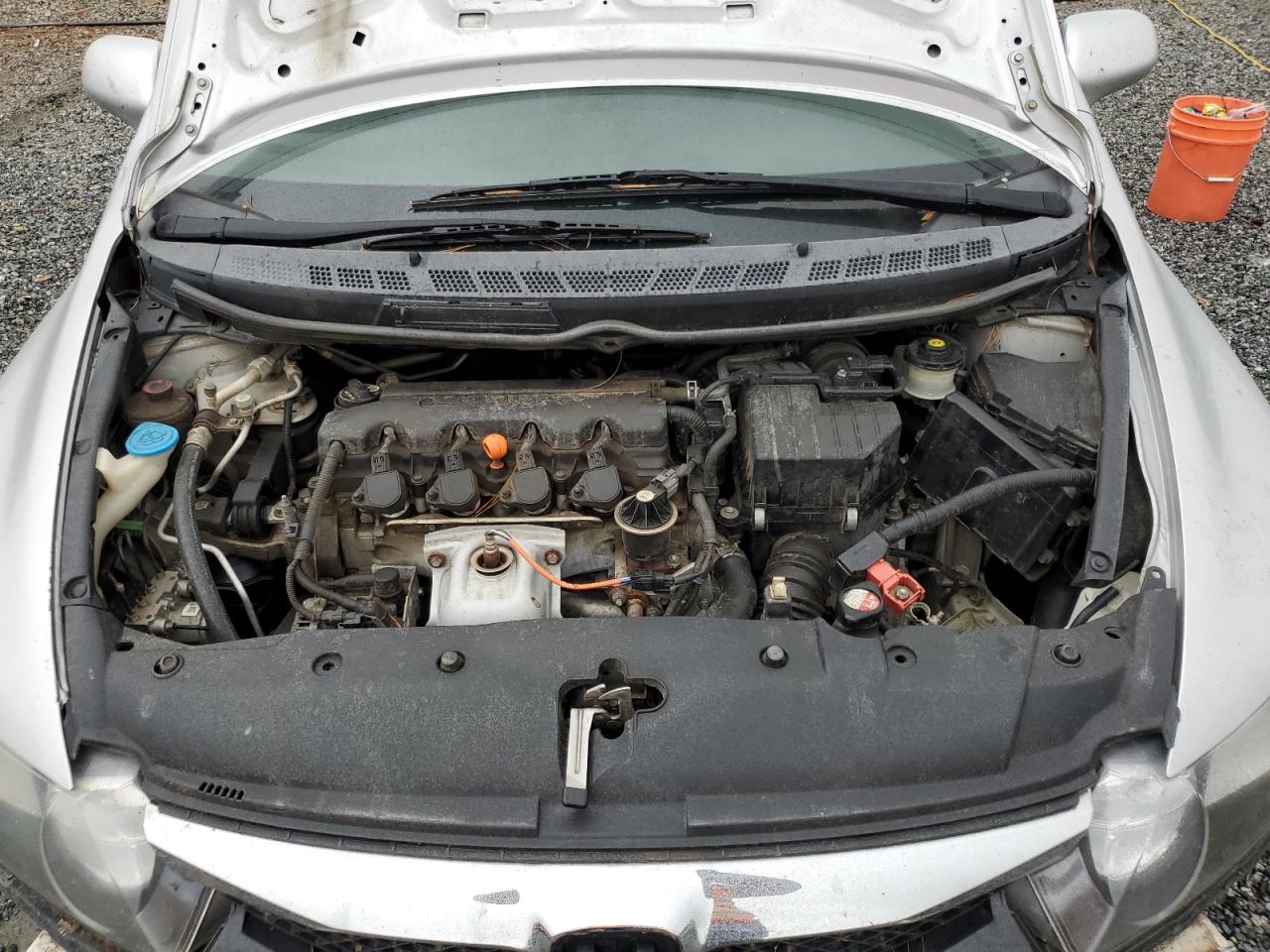 2010 Honda Civic VIN 2HGFA1F55AH305105 Copart auction photo, front end damage thumbnail 11
