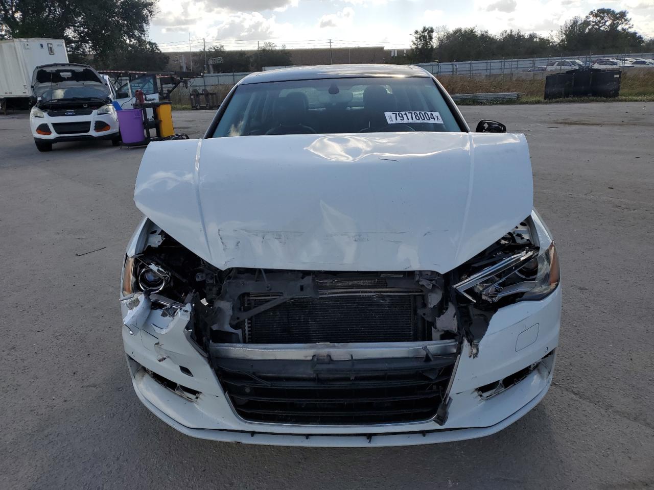 2016 Audi A3 VIN WAUA7GFF3G1010642 Copart auction photo, front end damage thumbnail 5