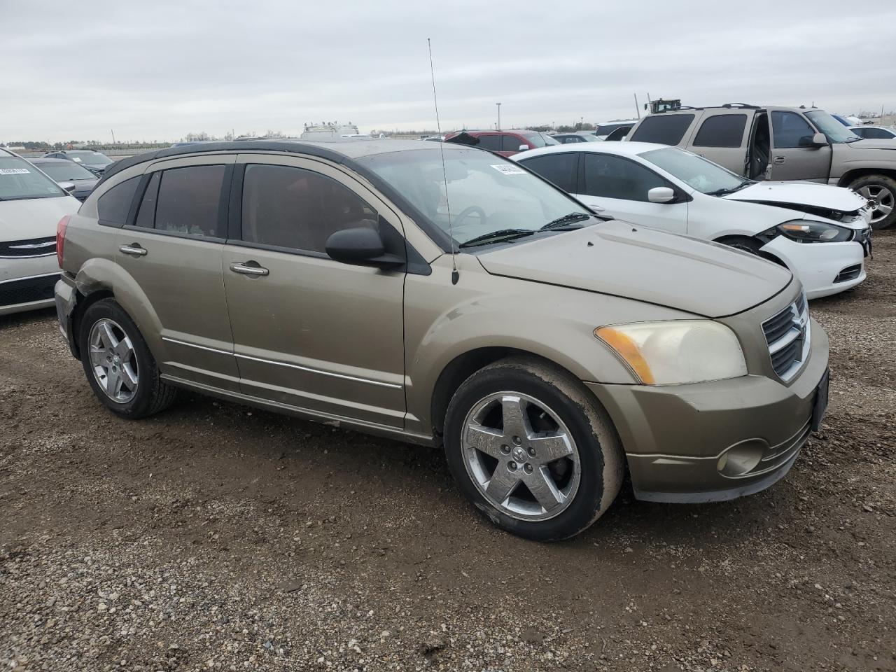 2007 Dodge Caliber VIN 1B3HB78K67D133538 Copart auction photo, rear end / front end damage thumbnail 4