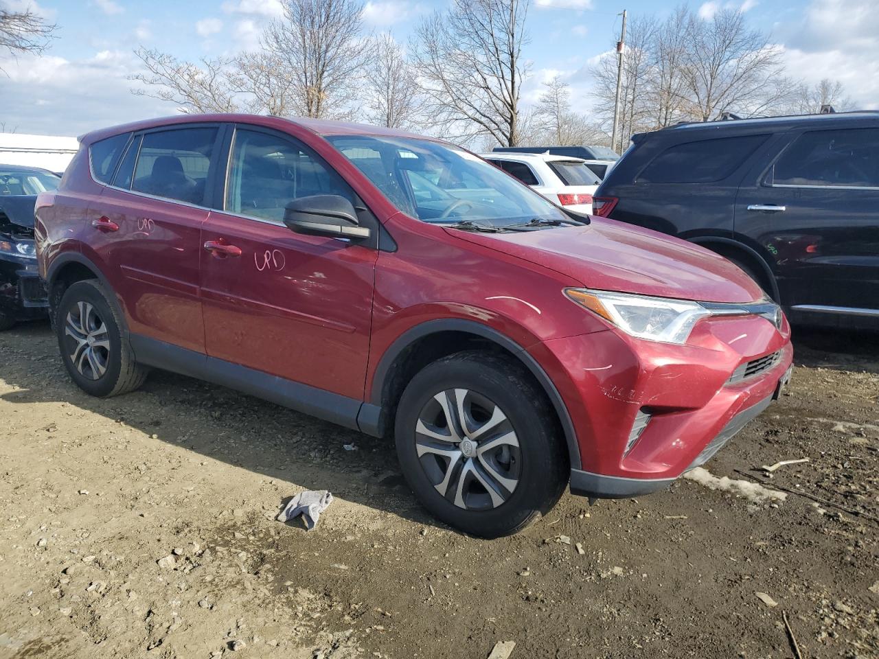 2018 Toyota RAV 4 VIN 2T3BFREV9JW753359 Copart auction photo, side / rear end damage thumbnail 4