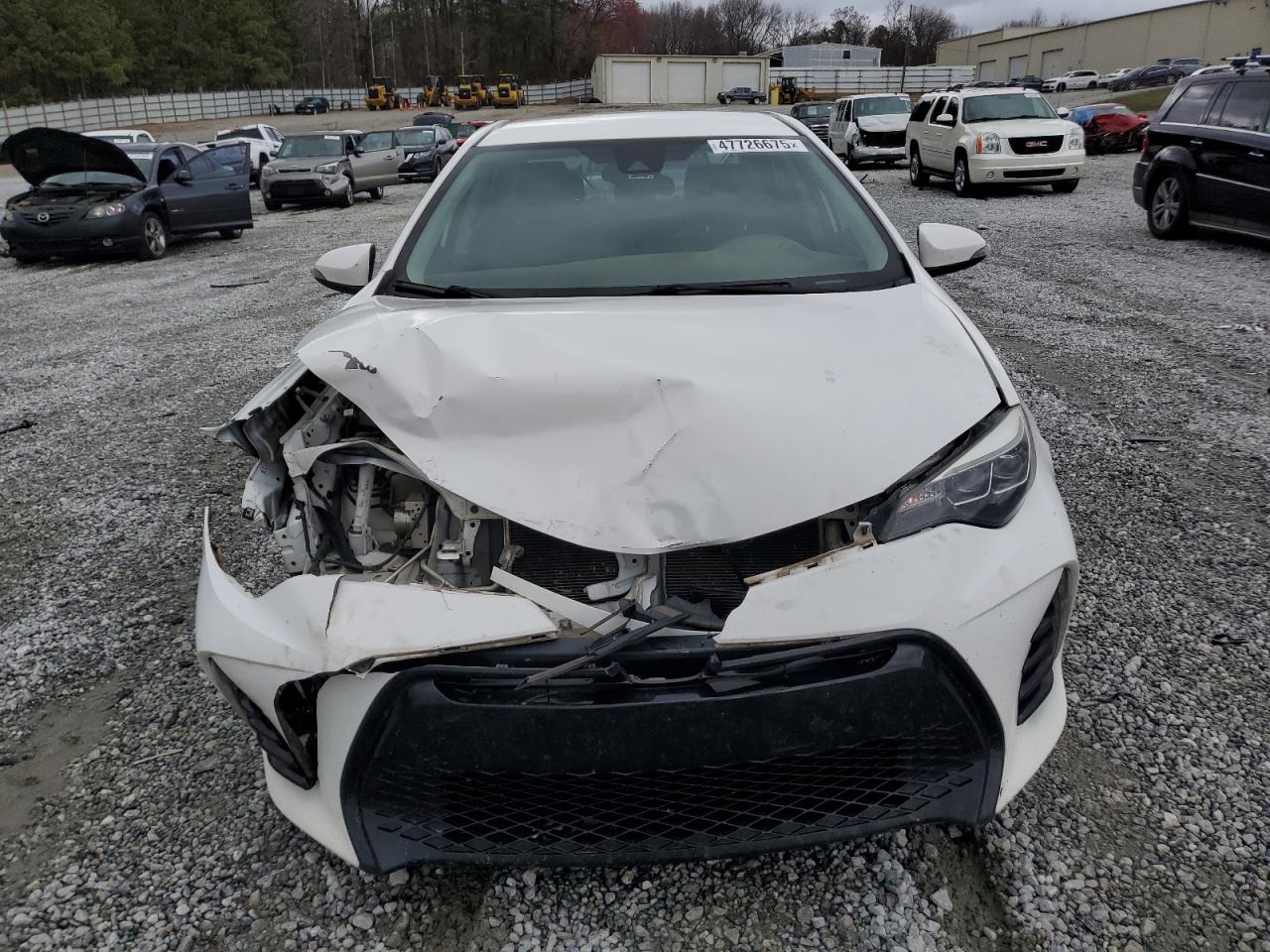 2018 Toyota Corolla VIN 2T1BURHE6JC060289 Copart auction photo, front end damage thumbnail 5