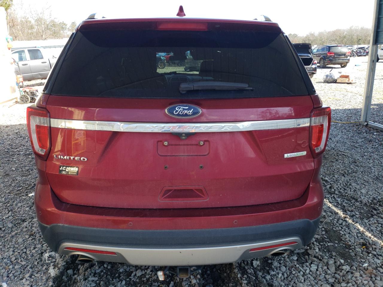 2017 Ford Explorer VIN 1FM5K7FH9HGC51023 Copart auction photo, side damage thumbnail 6