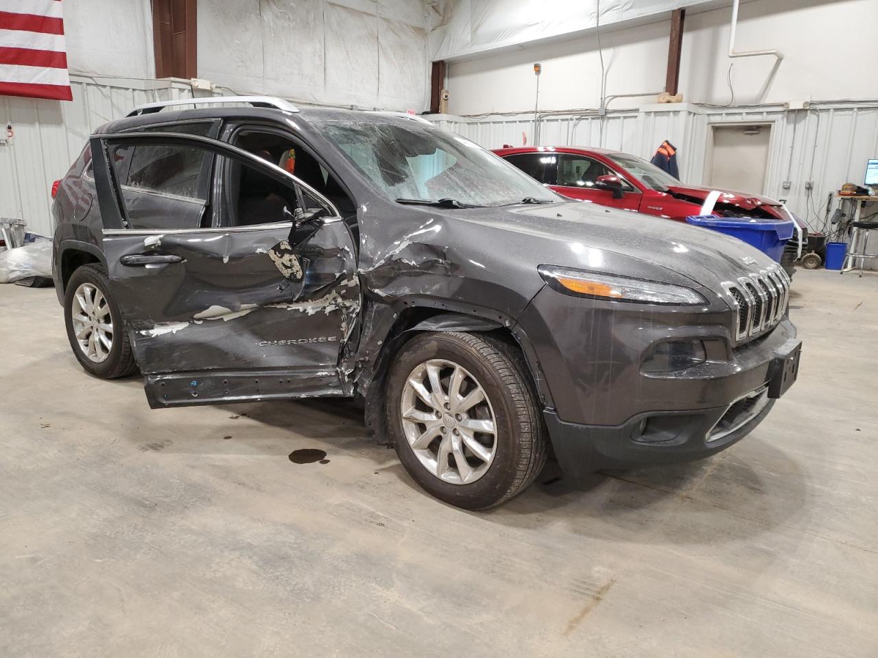 2016 Jeep Grand Cherokee VIN 1C4PJMDB9GW372300 Copart auction photo, side damage thumbnail 4