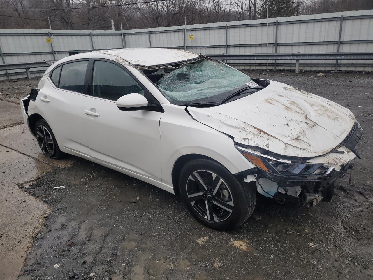 2024 Nissan Sentra VIN 3N1AB8CV3RY366948 Copart auction photo, all over damage thumbnail 4