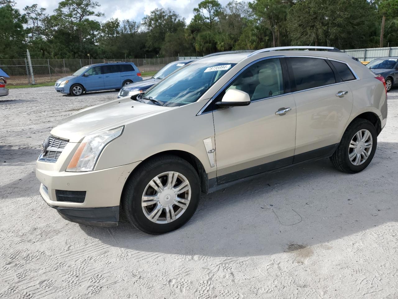2010 Cadillac SRX VIN 3GYFNAEY2AS555214