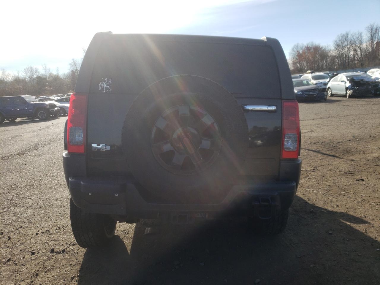 2010 Hummer H3 VIN 5GTMNJEE6A8121737 Copart auction photo, side damage thumbnail 6