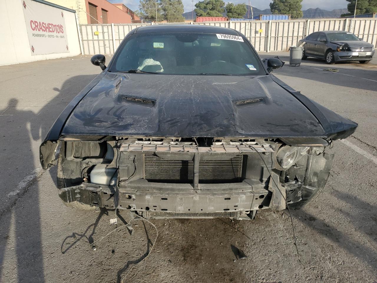 2015 Dodge Challenger VIN 2C3CDZAT2FH767694 Copart auction photo, front end / side damage thumbnail 5