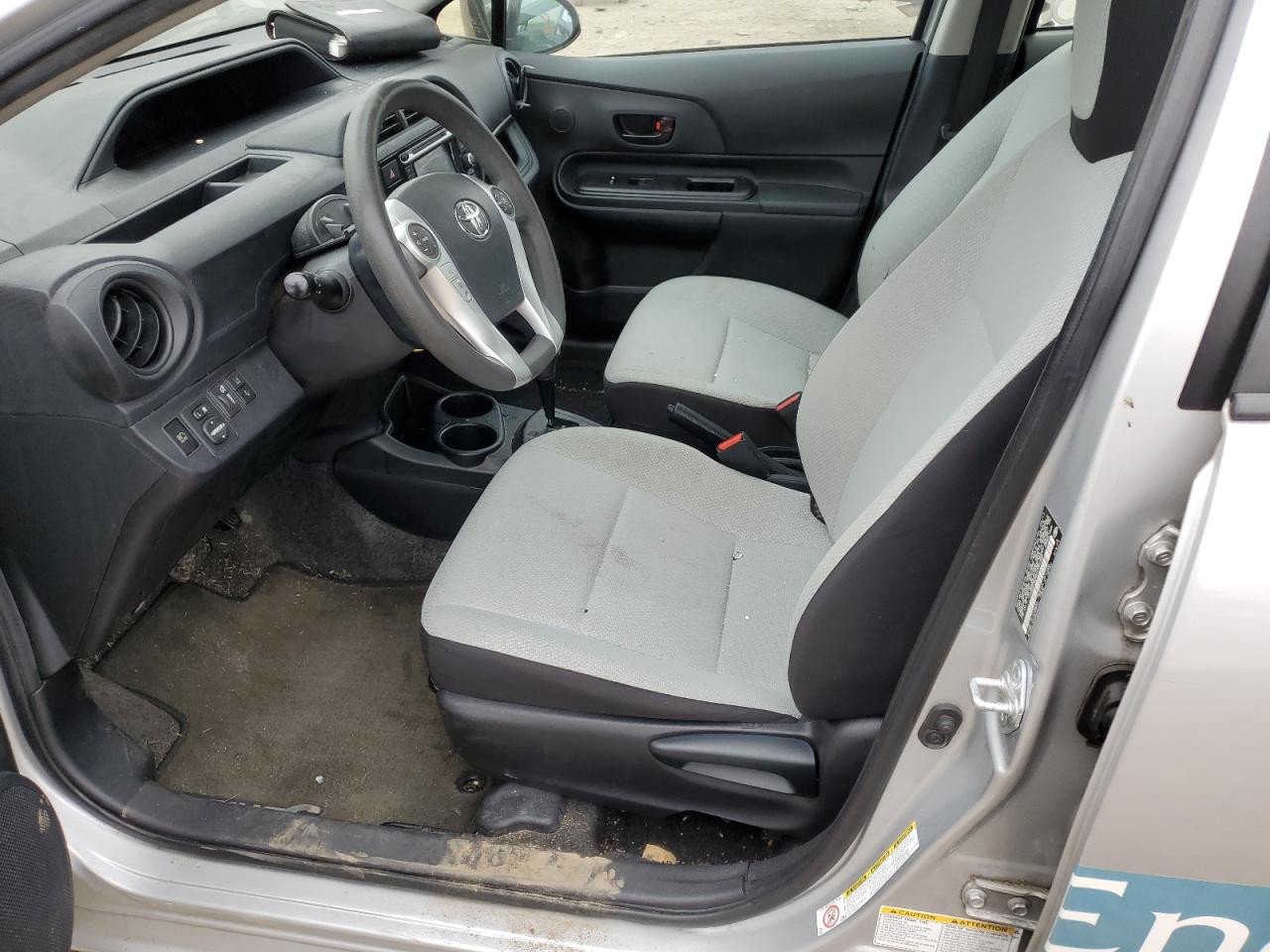 2017 Toyota Prius VIN JTDKDTB39H1597340 Copart auction photo, front end / minor dent/scratches damage thumbnail 7