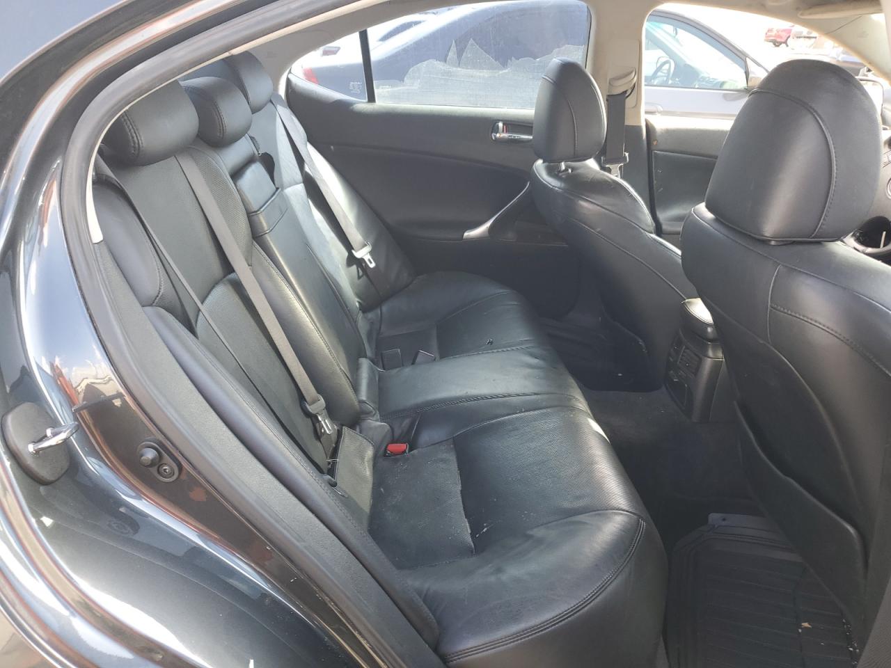 2007 Lexus IS VIN JTHBK262775037243 Copart auction photo, front end damage thumbnail 10