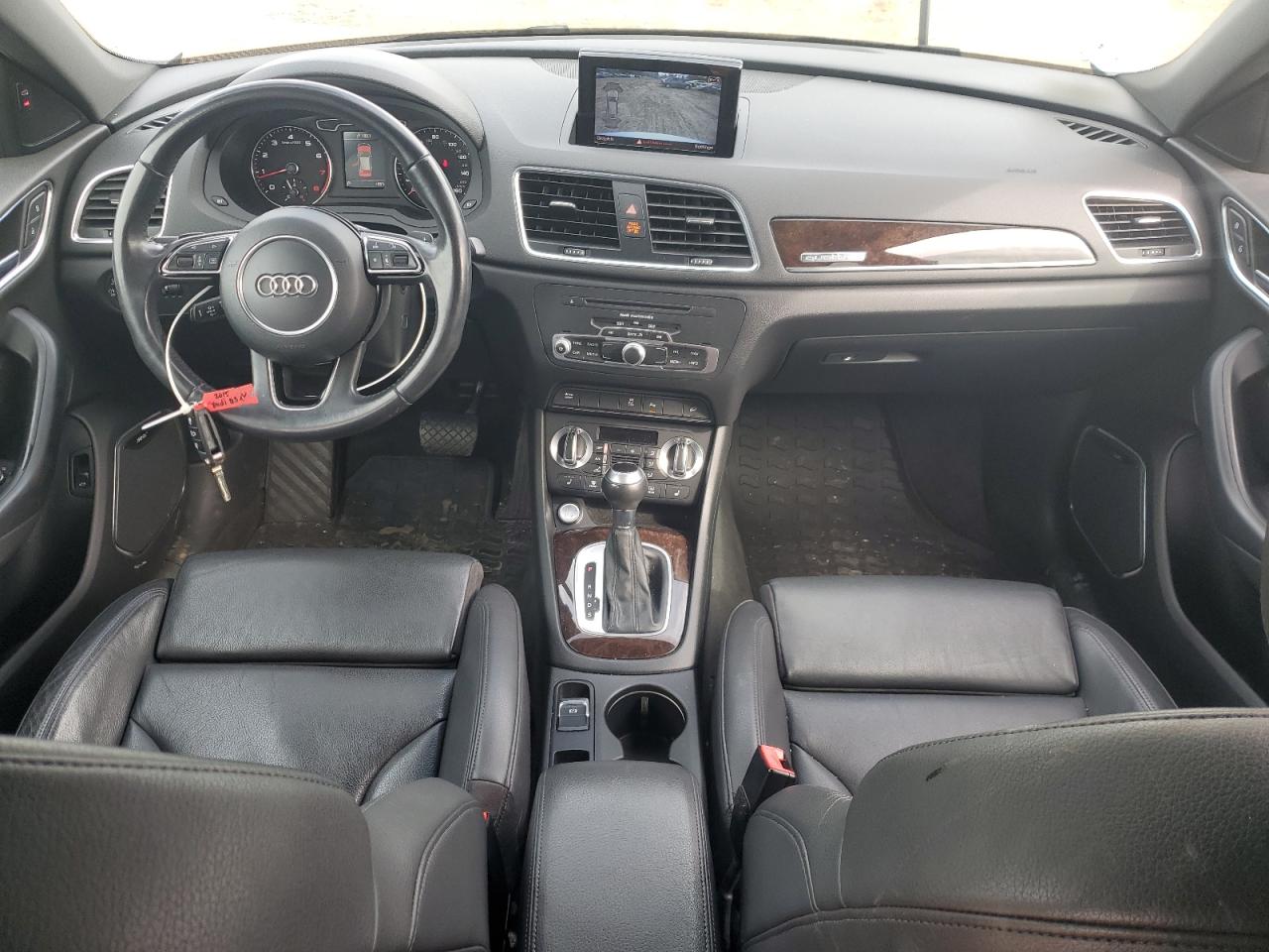 2015 Audi Q3 VIN WA1GFCFS6FR011963 Copart auction photo, front end / side damage thumbnail 8