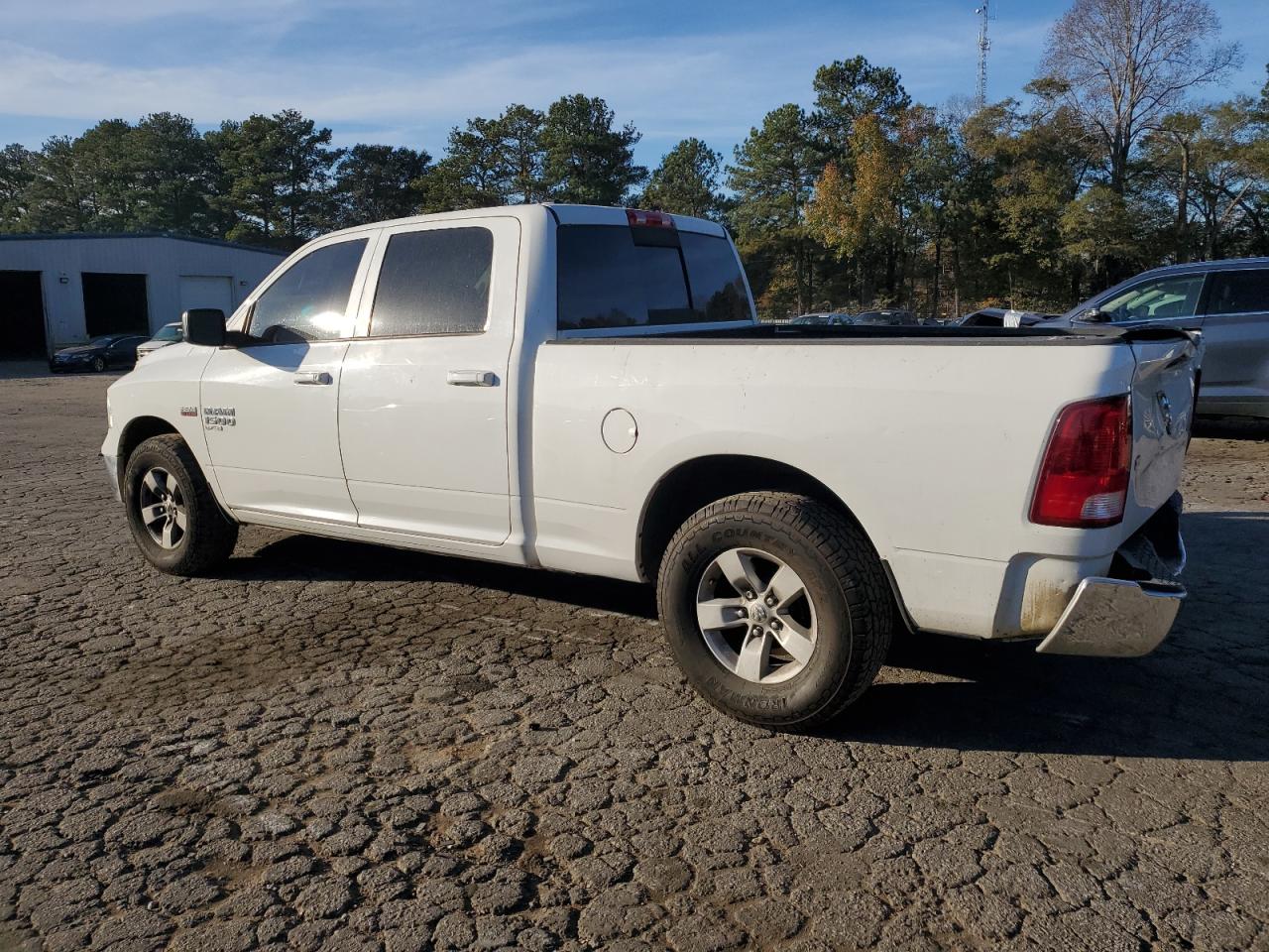 2019 RAM 1500 VIN 1C6RR6TT0KS693849 Copart auction photo, front end / rear end damage thumbnail 2
