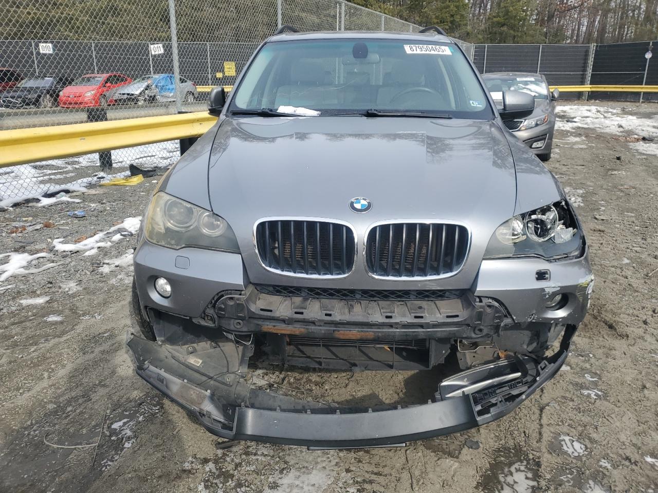2007 BMW X5 VIN 5UXFE43597L018417 Copart auction photo, front end damage thumbnail 5