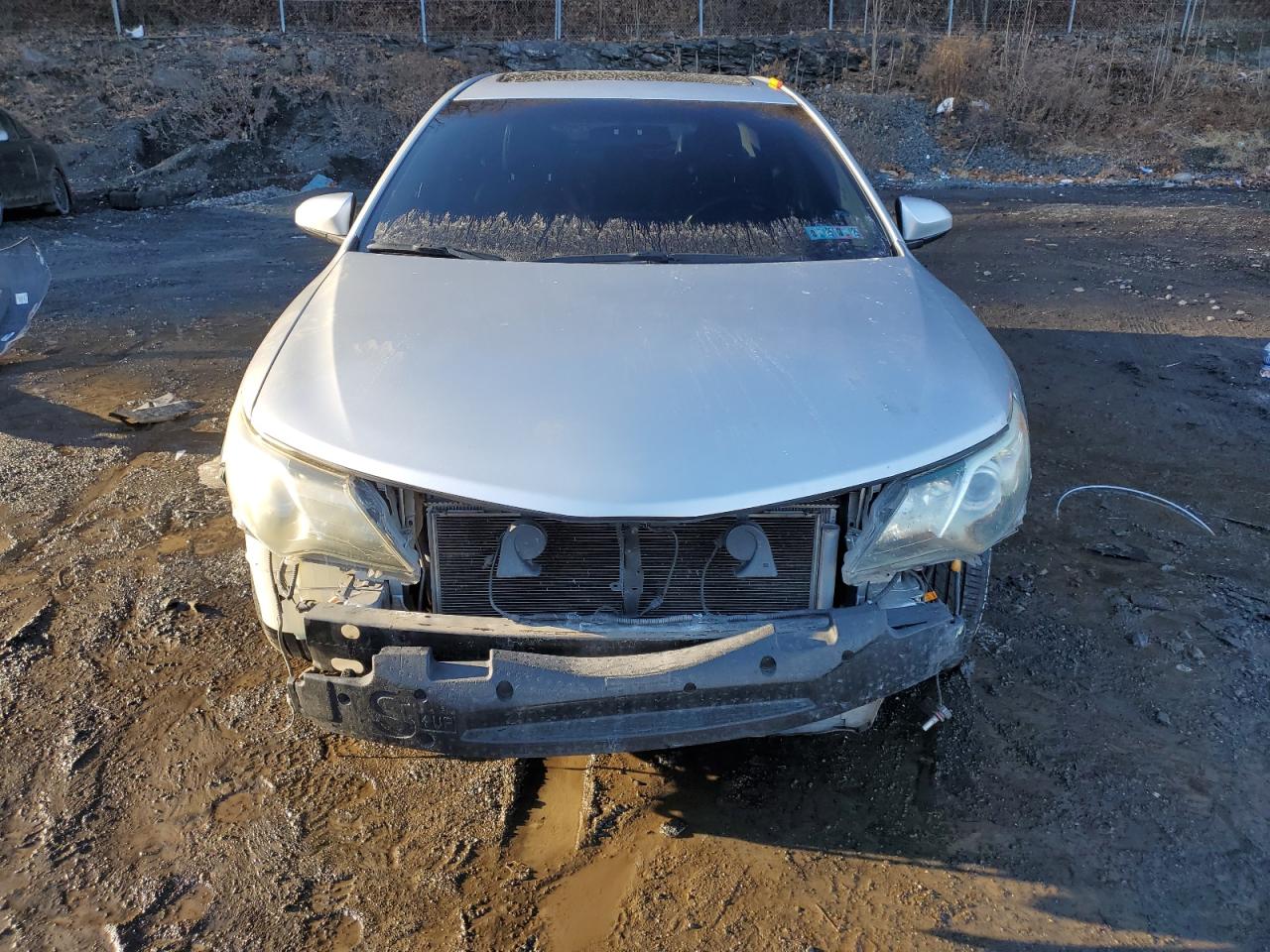 2012 Toyota Camry VIN 4T1BK1FK9CU501253 Copart auction photo, all over / front end damage thumbnail 5