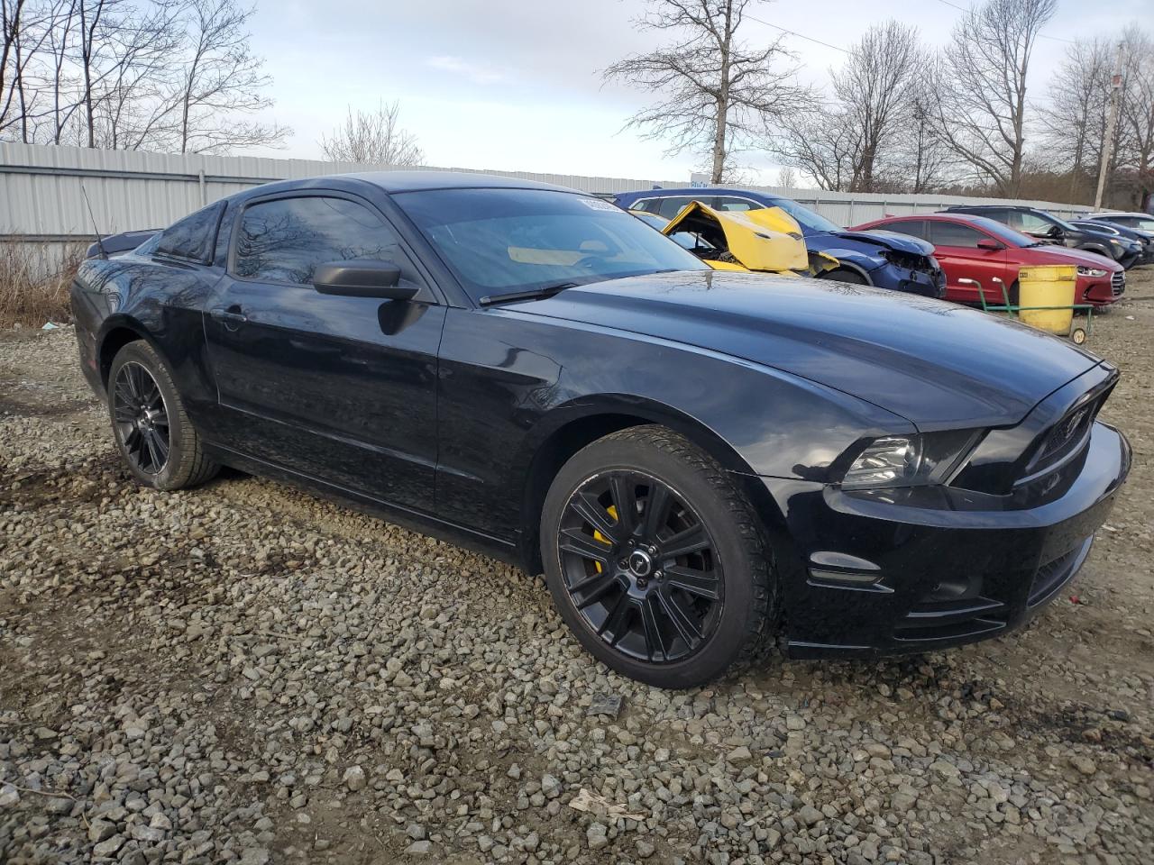 2014 Ford Mustang VIN 1ZVBP8AM2E5202317 Copart auction photo, rear end damage thumbnail 4