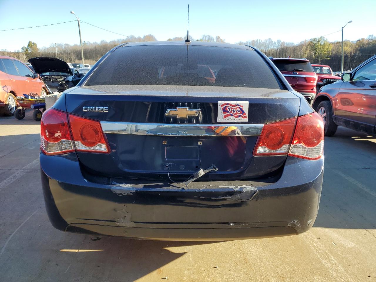 2011 Chevrolet Cruze VIN 1G1PC5SH0B7190892 Copart auction photo, all over / minor dent/scratches damage thumbnail 6
