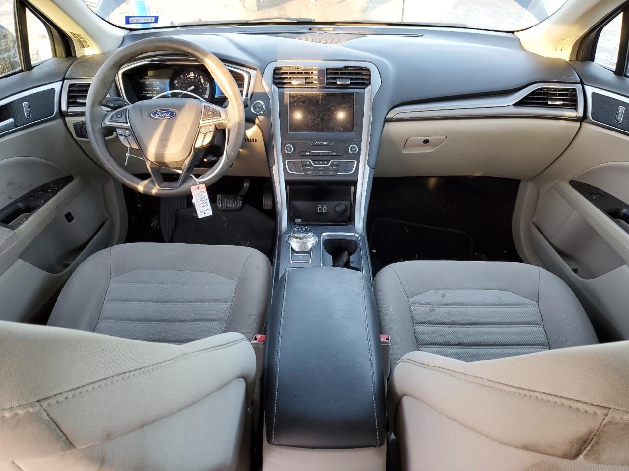 2019 Ford Fusion VIN 3FA6P0LU6KR206596 Copart auction photo, rear end / side damage thumbnail 8