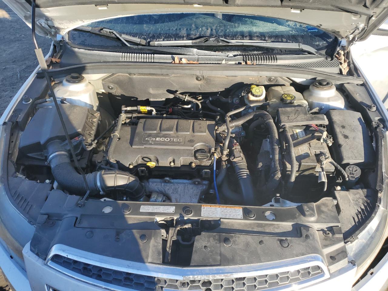 2014 Chevrolet Cruze VIN 1G1PC5SB1E7362556 Copart auction photo, front end / side damage thumbnail 13