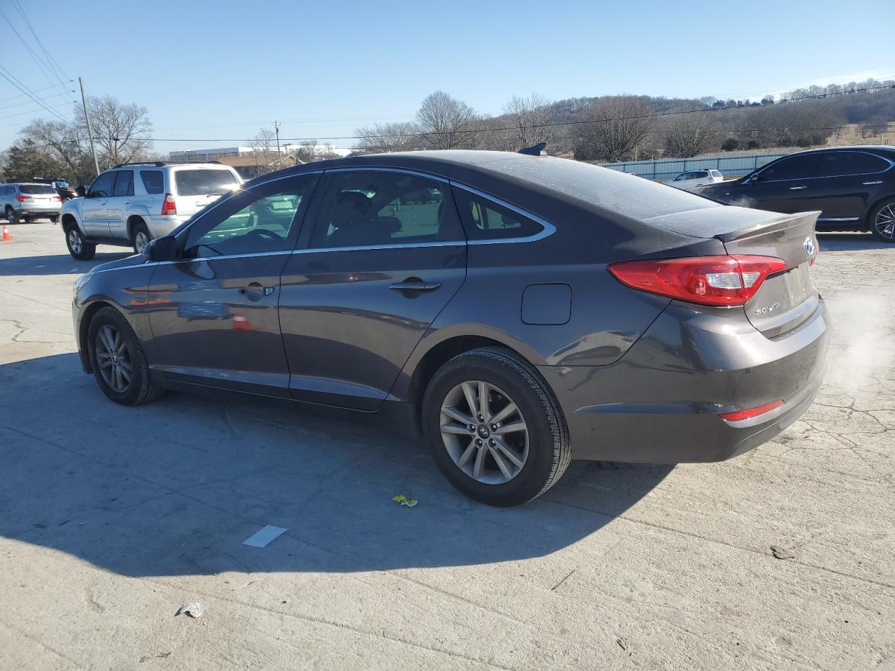 2015 Hyundai Sonata VIN 5NPE24AF0FH208434 Copart auction photo, front end / minor dent/scratches damage thumbnail 2
